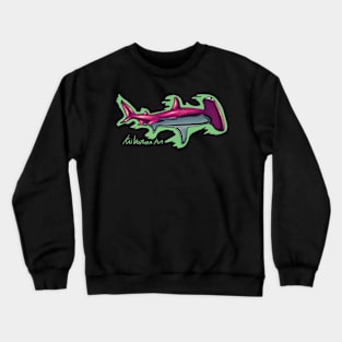 Hammerhead Shark Color Variant A Crewneck Sweatshirt